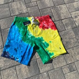 Polo Ralph Lauren tie dye terry shorts